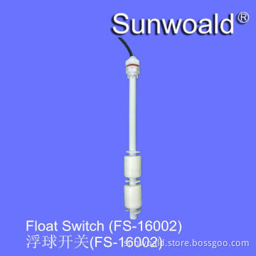 PP float double level reed switch with TRRS connector